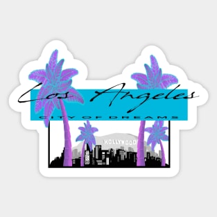 Los Angeles City Of Dreams Sticker